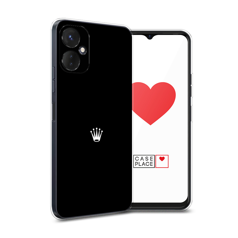 Силиконовый чехол Awog "Белая корона для черном фоне" для Tecno Spark 9 Pro, Черный, 301950-7
Силиконовый чехол Awog "Белая корона для черном фоне" для Tecno Spark 9 Pro, Черный, 301950-7