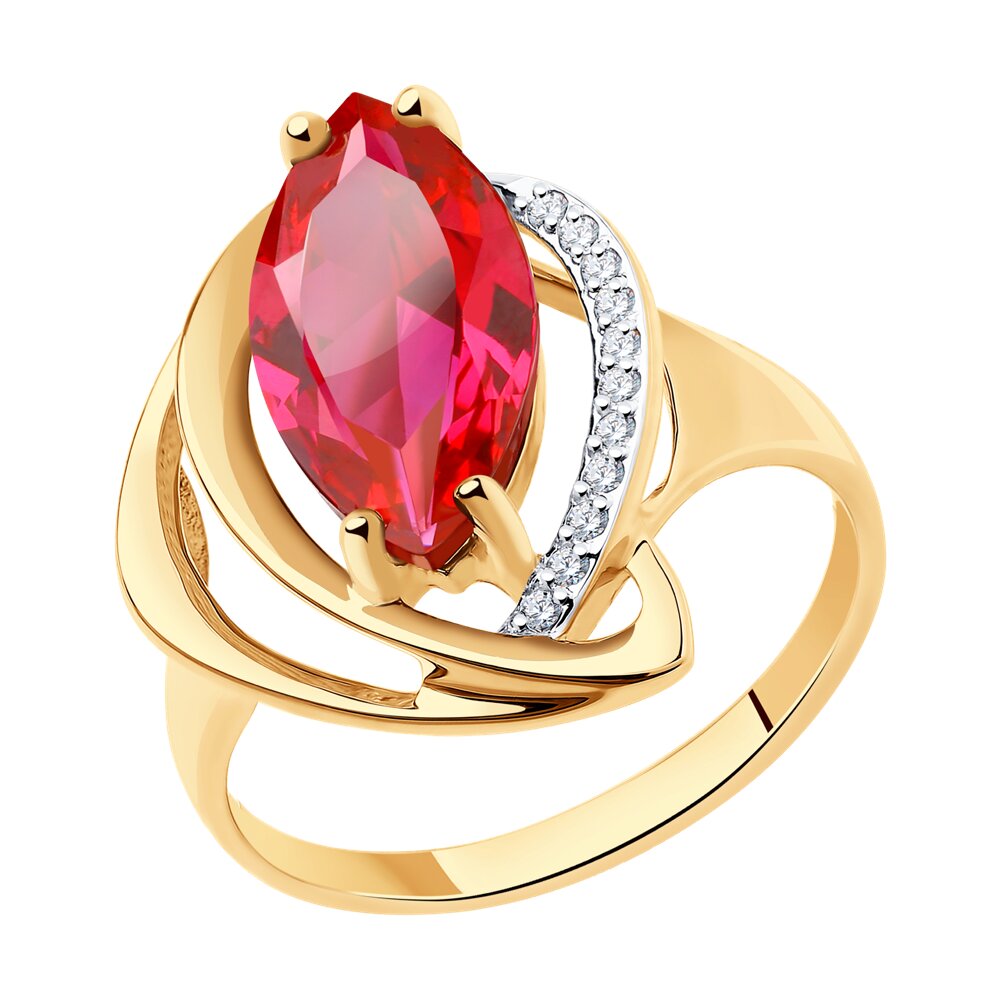 Кольцо из золота р. 17,5 Diamant 51-310-00966-2, корунд искусственный\фианит, 51-310-00966-2
Кольцо из золота р. 17,5 Diamant 51-310-00966-2, корунд искусственный\фианит, 51-310-00966-2
