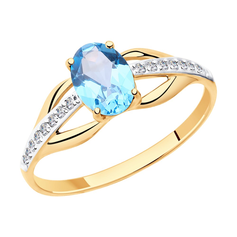 Кольцо из красного золота с фианитом/топазом р. , Diamant 51-310-00256-1, 51-310-00256-1
Кольцо из красного золота с фианитом/топазом р. , Diamant 51-310-00256-1, 51-310-00256-1