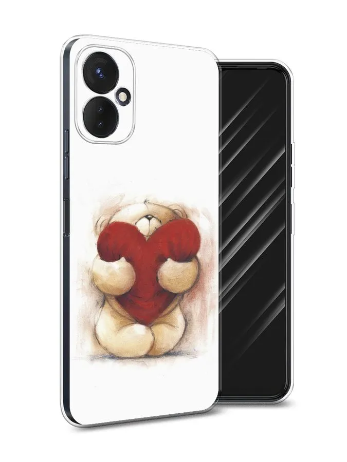 Силиконовый чехол Awog "Мишка с сердцем 1" для Tecno Spark 9 Pro, Разноцветный, 301950-6
Силиконовый чехол Awog "Мишка с сердцем 1" для Tecno Spark 9 Pro, Разноцветный, 301950-6