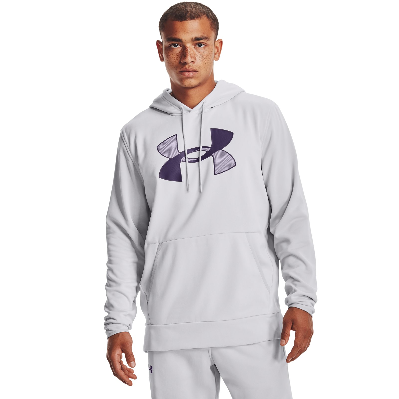 фото Худи мужское under armour 1357085-014 серое xl