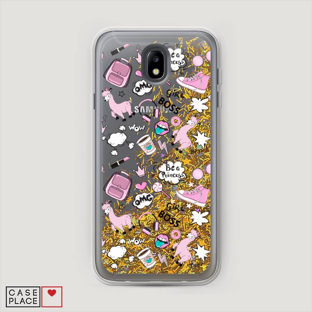 Чехол Awog на Samsung Galaxy J7 2017 / Самсунг J7 2017 "Стильная лама", Голубой;белый;розовый, 23190-1
Чехол Awog на Samsung Galaxy J7 2017 / Самсунг J7 2017 "Стильная лама", Голубой;белый;розовый, 23190-1