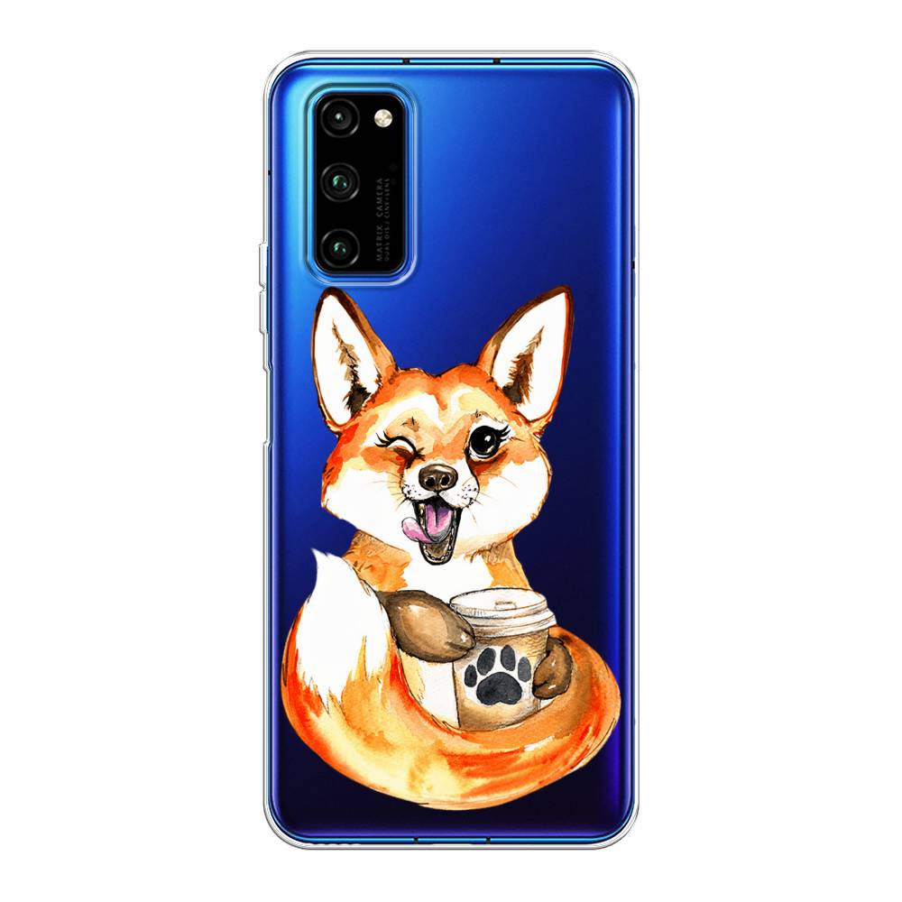 Чехол на Huawei Honor V30 Pro "Подмигивающая лиса с кофе", Оранжевый;белый;коричневый, 611450-4
Чехол на Huawei Honor V30 Pro "Подмигивающая лиса с кофе", Оранжевый;белый;коричневый, 611450-4