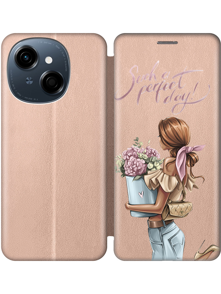 Чехол-книжка на Tecno Spark Go 1 / Pop 9 с принтом "Какой прекрасный день" золотой, Золотистый;прозрачный;голубой;розовый, 786716975
Чехол-книжка на Tecno Spark Go 1 / Pop 9 с принтом "Какой прекрасный день" золотой, Золотистый;прозрачный;голубой;розовый, 786716975