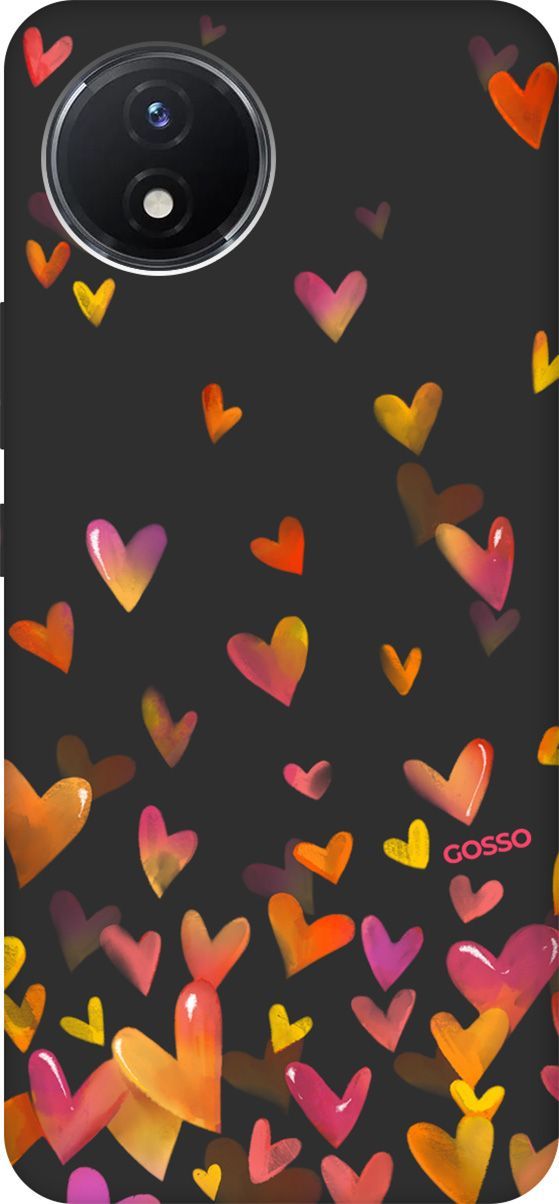 Матовый Soft Touch Чехол на Vivo Y02 с 3D принтом "Flying Hearts" черный, Черный;желтый, 157846
Матовый Soft Touch Чехол на Vivo Y02 с 3D принтом "Flying Hearts" черный, Черный;желтый, 157846