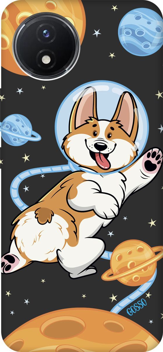 Матовый Soft Touch Чехол на Vivo Y02 с 3D принтом "CosmoCorgi" черный, Черный;коричневый, 157844
Матовый Soft Touch Чехол на Vivo Y02 с 3D принтом "CosmoCorgi" черный, Черный;коричневый, 157844