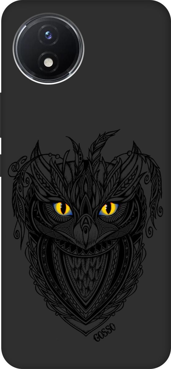 Матовый Soft Touch Чехол на Vivo Y02 с 3D принтом "Grand Owl" черный, Черный;голубой, 157844
Матовый Soft Touch Чехол на Vivo Y02 с 3D принтом "Grand Owl" черный, Черный;голубой, 157844