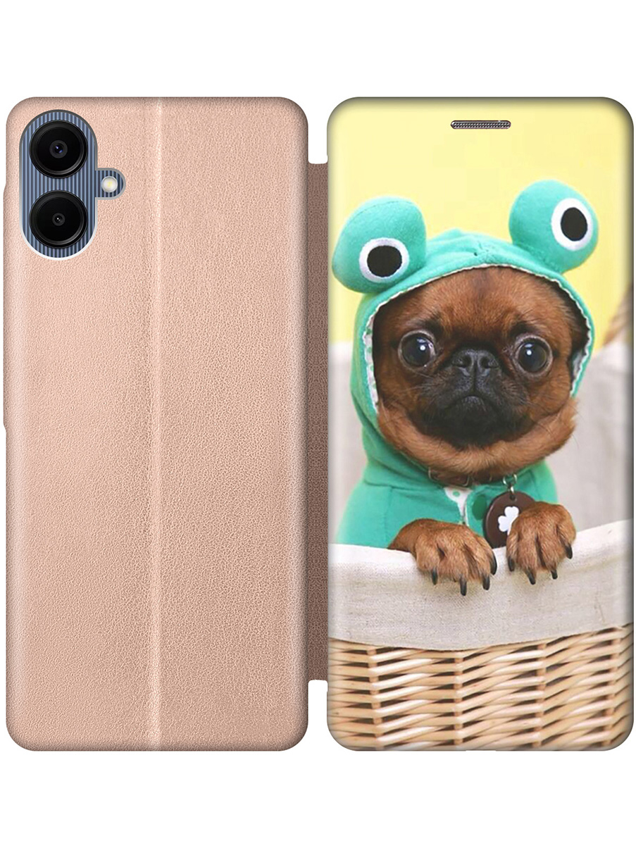 Чехол-книжка на Samsung Galaxy A06 с принтом "Собака в смешной шапке" золотой, Золотистый;желтый;зеленый, 786717511
Чехол-книжка на Samsung Galaxy A06 с принтом "Собака в смешной шапке" золотой, Золотистый;желтый;зеленый, 786717511