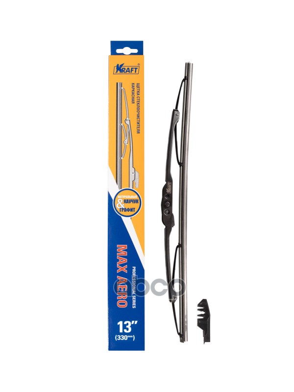Щетка Стеклоочистителя 330 Мм Каркасная 1 Шт Kraft Max Aero Kt 830034 Kraft арт. KT 830034
Щетка Стеклоочистителя 330 Мм Каркасная 1 Шт Kraft Max Aero Kt 830034 Kraft арт. KT 830034