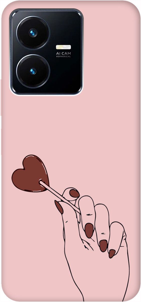Чехол на Vivo Y22 Silky Touch Premium с принтом "Heartbreaker" розовый, Розовый;черный, 157821
Чехол на Vivo Y22 Silky Touch Premium с принтом "Heartbreaker" розовый, Розовый;черный, 157821
