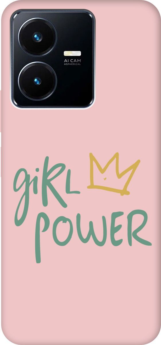 Чехол на Vivo Y22 Silky Touch Premium с принтом "Girl Power!" розовый, Розовый;зеленый, 157821
Чехол на Vivo Y22 Silky Touch Premium с принтом "Girl Power!" розовый, Розовый;зеленый, 157821