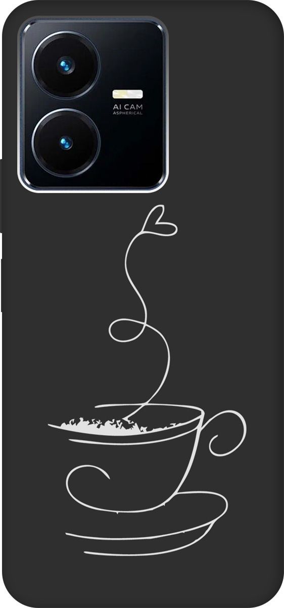 Матовый Soft Touch Чехол на Vivo Y22 с 3D принтом "Coffee Love W" черный, Черный;белый, 157803
Матовый Soft Touch Чехол на Vivo Y22 с 3D принтом "Coffee Love W" черный, Черный;белый, 157803