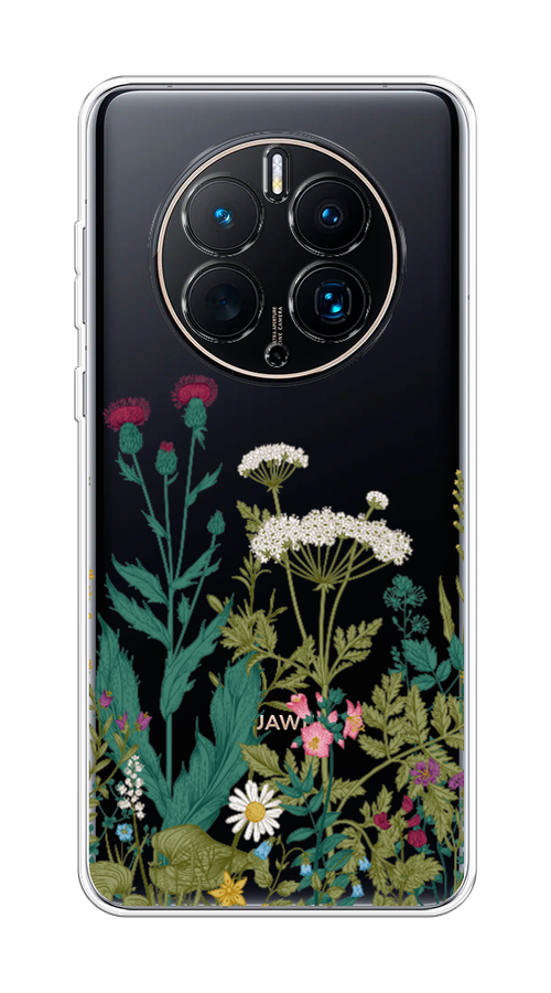 Чехол на Huawei Mate 50 Pro "Дикие полевые цветы", Зеленый;розовый;белый, 6109950-2
Чехол на Huawei Mate 50 Pro "Дикие полевые цветы", Зеленый;розовый;белый, 6109950-2
