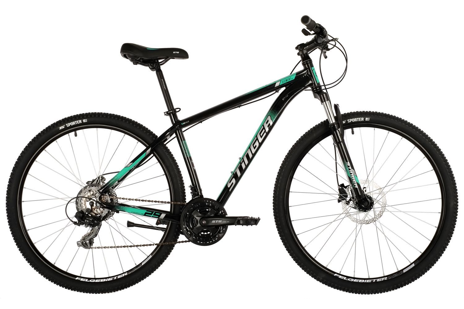 фото Велосипед stinger element pro 29 2021 22" зеленый
