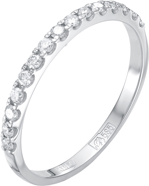Кольцо из белого золота с бриллиантом р. 15 Vesna jewelry 1554-251-00-00, 1554-251-00-00
Кольцо из белого золота с бриллиантом р. 15 Vesna jewelry 1554-251-00-00, 1554-251-00-00