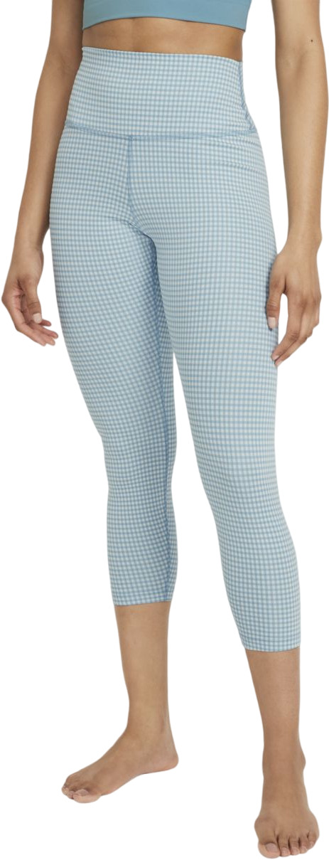Тайтсы женские Nike W Dri-FIT Gingham Cropped Yoga Leggings голубые S, W Dri-FIT Gingham Cropped Yoga Leggings
Тайтсы женские Nike W Dri-FIT Gingham Cropped Yoga Leggings голубые S, W Dri-FIT Gingham Cropped Yoga Leggings