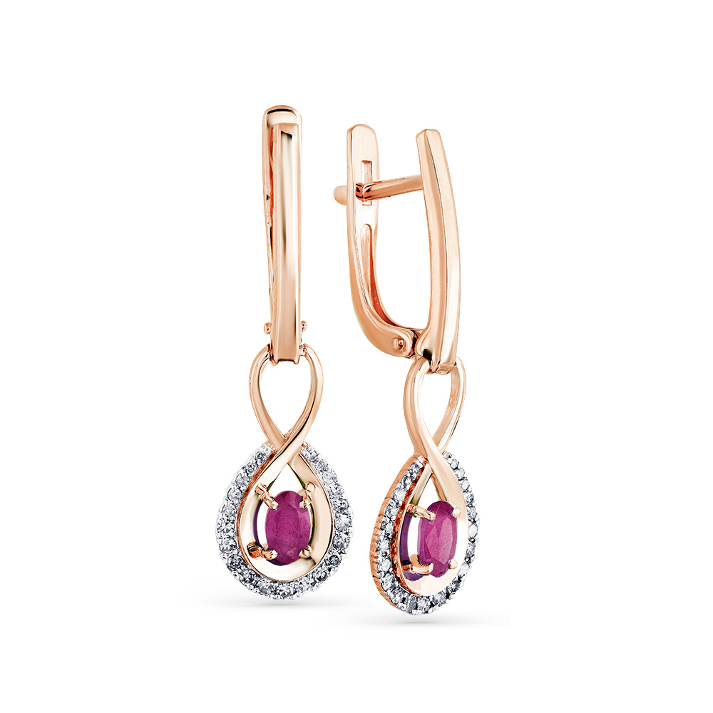 Серьги из красного золота с рубином, бриллиантом Master Brilliant 2-107836-00-03, 2-107836-00-03
Серьги из красного золота с рубином, бриллиантом Master Brilliant 2-107836-00-03, 2-107836-00-03