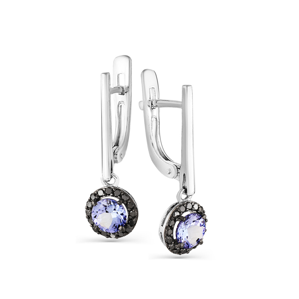 Серьги из белого золота с танзанитом, бриллиантом Master Brilliant 2-107-360-55, 2-107-360-55
Серьги из белого золота с танзанитом, бриллиантом Master Brilliant 2-107-360-55, 2-107-360-55