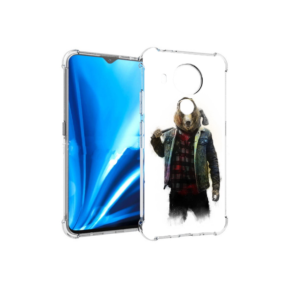 Чехол MyPads Tocco для Nokia 5.4 медведь с топором (PT156621.100.469), Прозрачный, Tocco
Чехол MyPads Tocco для Nokia 5.4 медведь с топором (PT156621.100.469), Прозрачный, Tocco