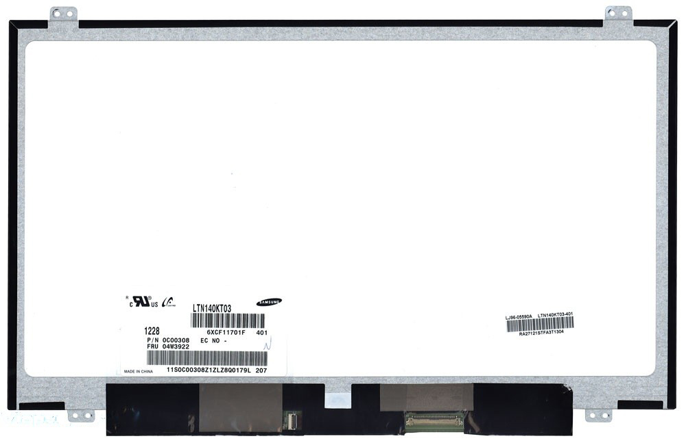 Матрица OEM для ноутбука LTN140KT03-401 (10017136V), совместимая с p/n: LTN140KT03-401
Матрица OEM для ноутбука LTN140KT03-401 (10017136V), совместимая с p/n: LTN140KT03-401
