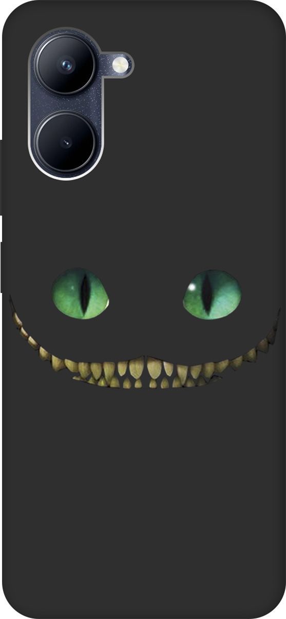 Матовый Soft Touch Чехол на realme C33 с 3D принтом "Cheshire Cat" черный, Черный;зеленый, 1575300
Матовый Soft Touch Чехол на realme C33 с 3D принтом "Cheshire Cat" черный, Черный;зеленый, 1575300