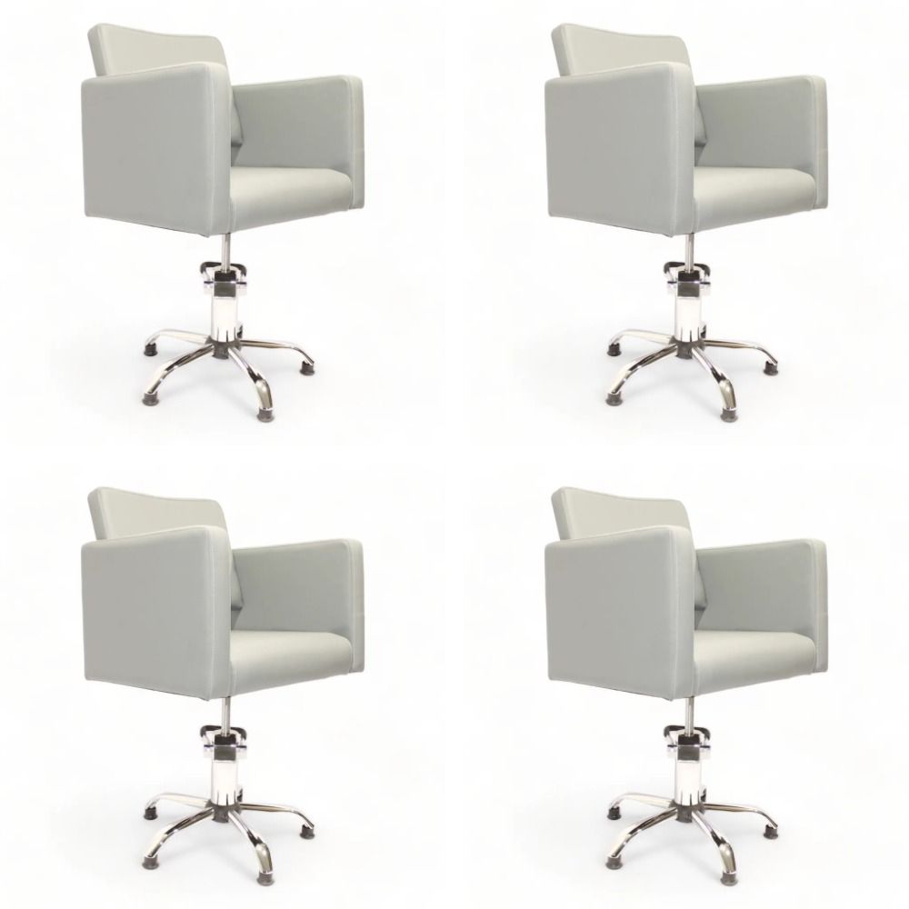 Парикмахерское кресло Кубик, пятилучье, 4 шт, Кубик 
Парикмахерское кресло Кубик, пятилучье, 4 шт, Кубик