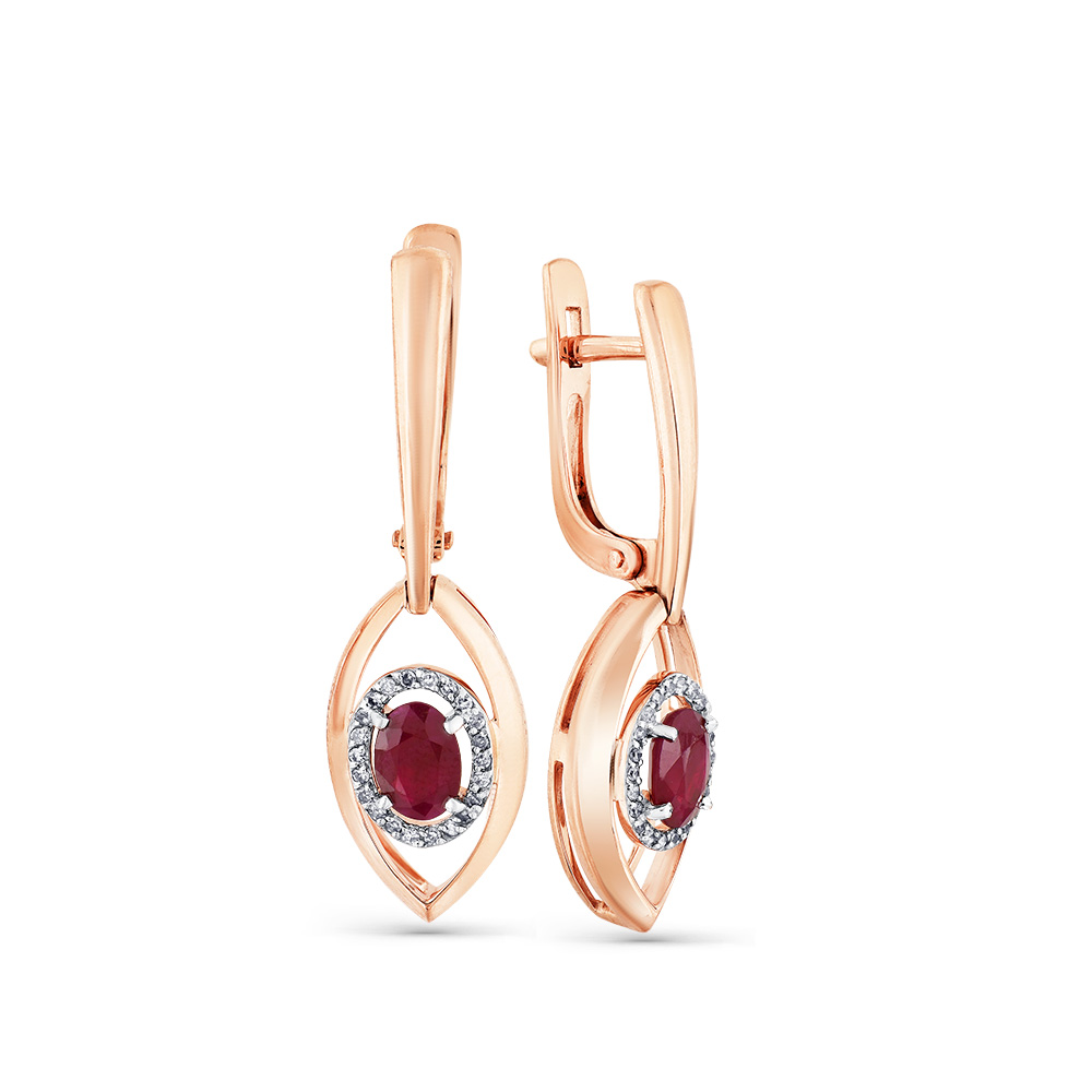 Серьги из красного золота с рубином/бриллиантом Master Brilliant 2-107855-00-03, 2-107855-00-03
Серьги из красного золота с рубином/бриллиантом Master Brilliant 2-107855-00-03, 2-107855-00-03