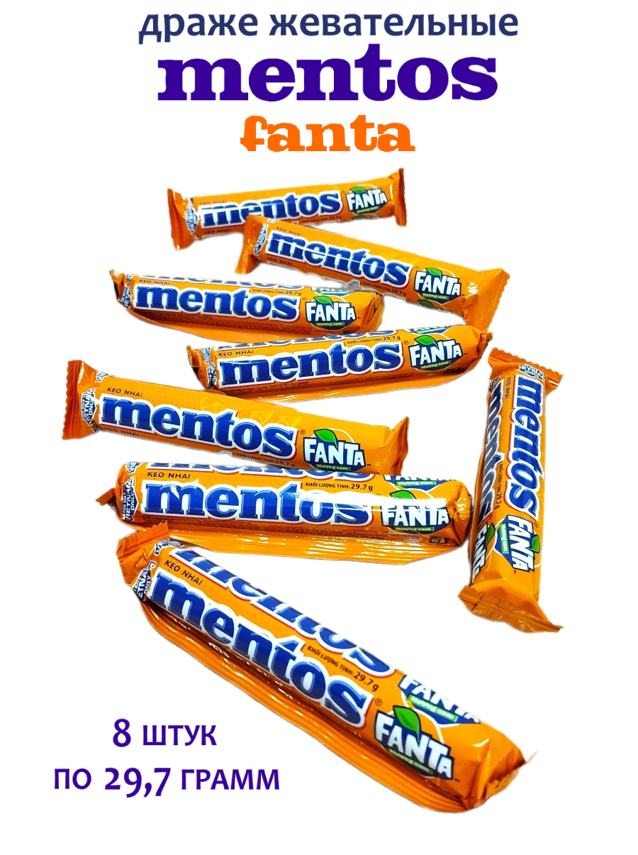 Жевательные конфеты Mentos со вкусом Фанты, 7 шт х 29 г, Mentos со вкусом Фанты 7 штук по 29гр
Жевательные конфеты Mentos со вкусом Фанты, 7 шт х 29 г, Mentos со вкусом Фанты 7 штук по 29гр
