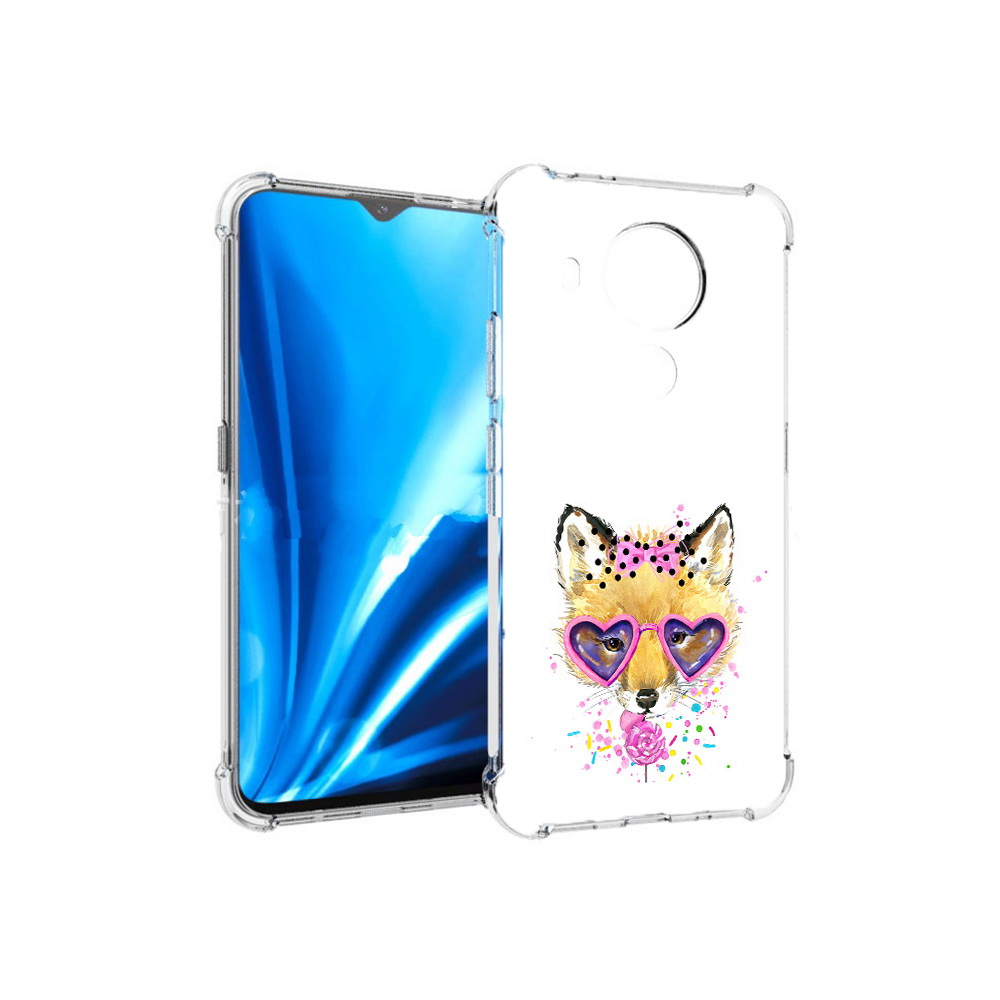 Чехол MyPads Tocco для Nokia 5.4 лисенок с бантиком (PT156621.100.441), Прозрачный, Tocco
Чехол MyPads Tocco для Nokia 5.4 лисенок с бантиком (PT156621.100.441), Прозрачный, Tocco