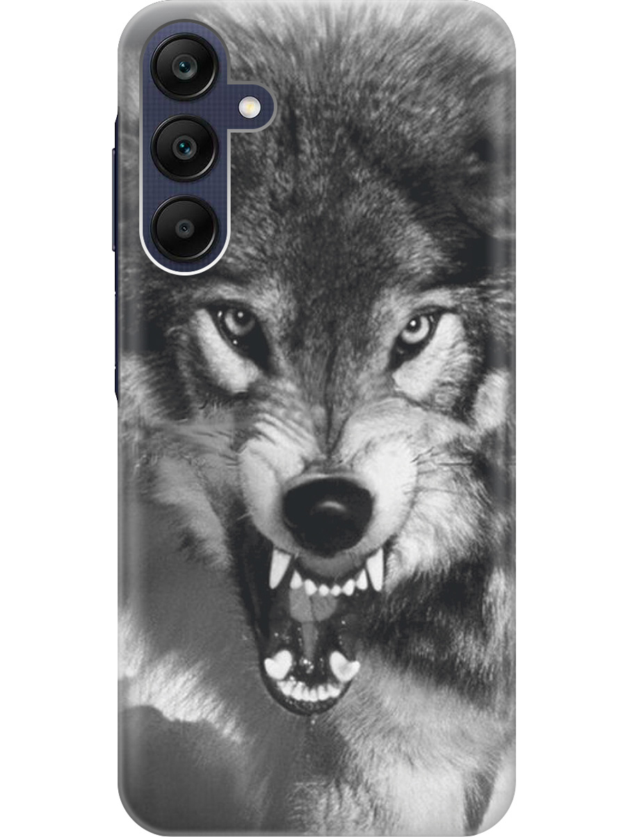 Силиконовый чехол на Samsung Galaxy A25 с рисунком "Волчий оскал", Серый;черный, 20012134
Силиконовый чехол на Samsung Galaxy A25 с рисунком "Волчий оскал", Серый;черный, 20012134