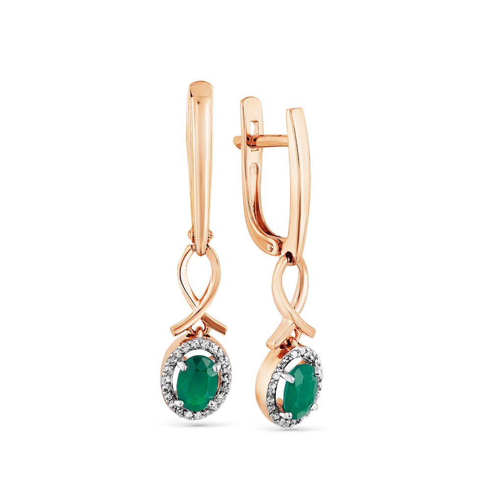 Серьги из красного золота с изумрудом, бриллиантом Master Brilliant 2-107840-00-01, 2-107840-00-01
Серьги из красного золота с изумрудом, бриллиантом Master Brilliant 2-107840-00-01, 2-107840-00-01