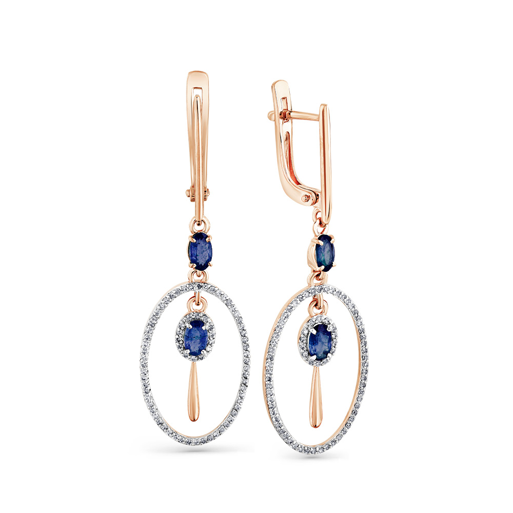 Серьги из красного золота с сапфиром, бриллиантом Master Brilliant 2-107844-00-02, 2-107844-00-02
Серьги из красного золота с сапфиром, бриллиантом Master Brilliant 2-107844-00-02, 2-107844-00-02