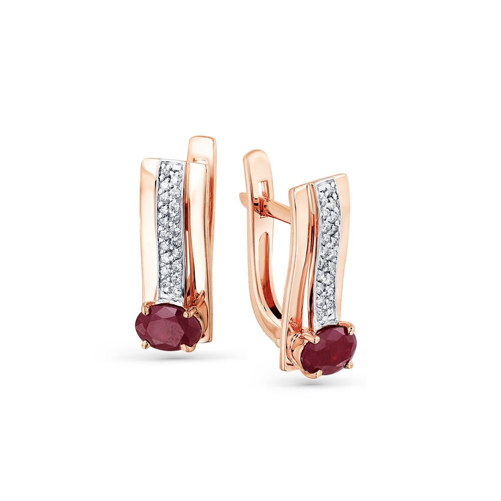 Серьги из красного золота с рубином, бриллиантом Master Brilliant 2-107848-01-03, 2-107848-01-03
Серьги из красного золота с рубином, бриллиантом Master Brilliant 2-107848-01-03, 2-107848-01-03