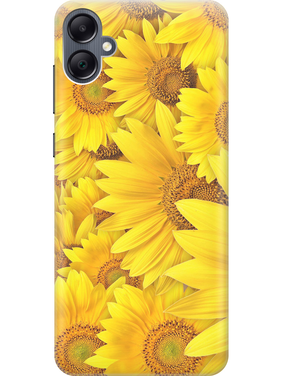 Силиконовый чехол на Samsung Galaxy A05 "Море подсолнухов", Желтый;коричневый, 20001452
Силиконовый чехол на Samsung Galaxy A05 "Море подсолнухов", Желтый;коричневый, 20001452
