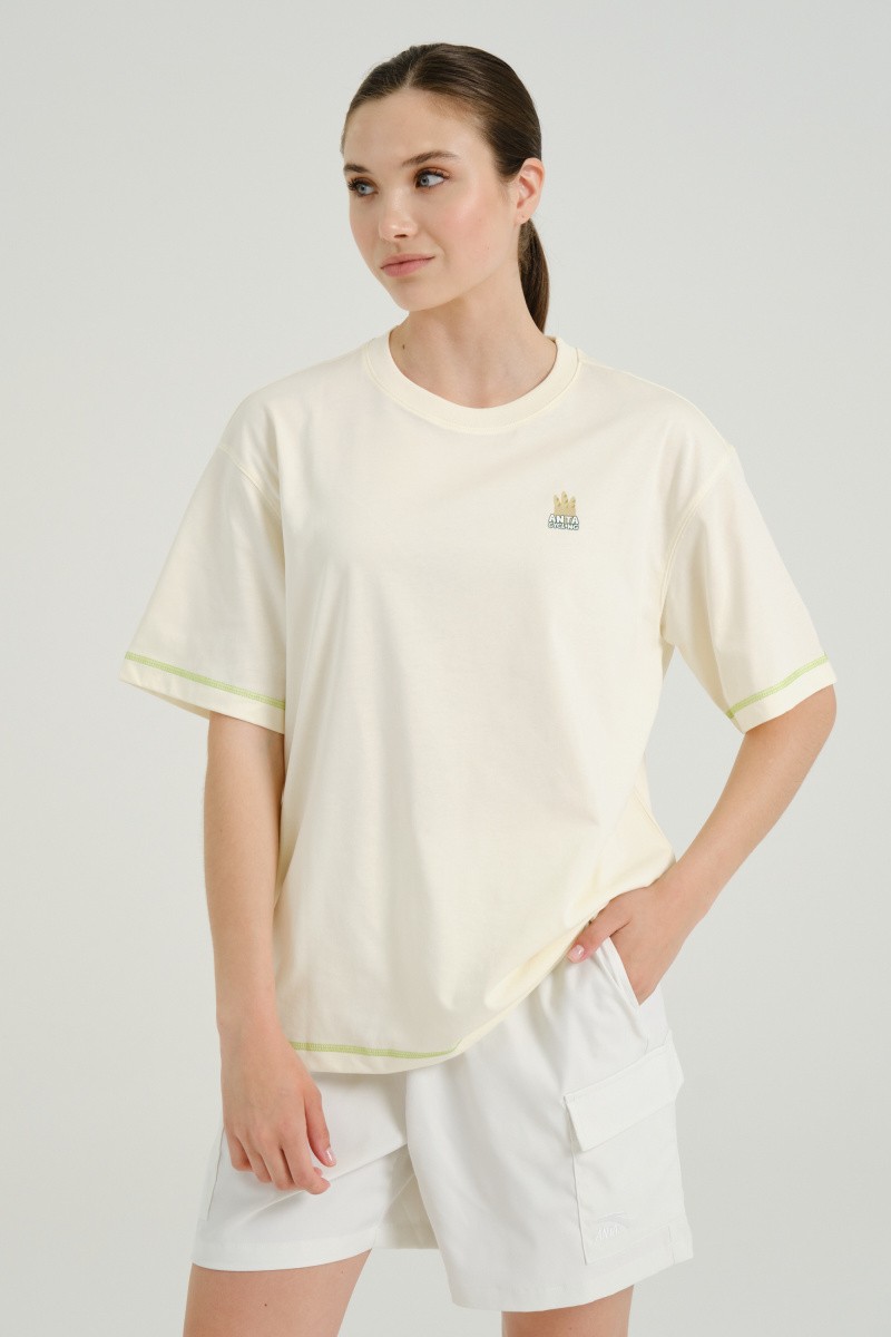 Футболка женская Anta 862428101E FOOD FUN белая 3XL, Белый, 862428101E FOOD FUN
Футболка женская Anta 862428101E FOOD FUN белая 3XL, Белый, 862428101E FOOD FUN