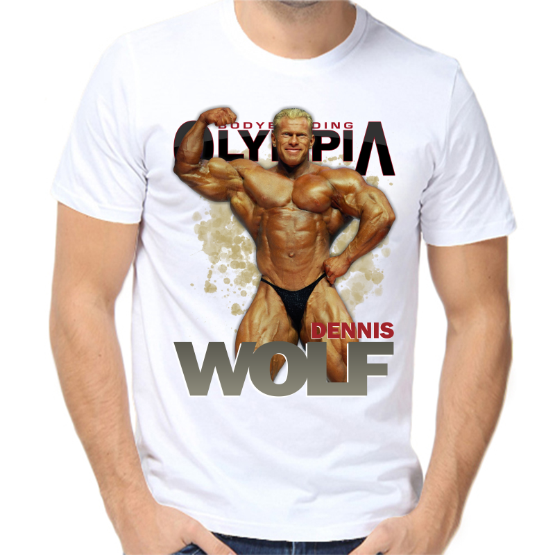 Футболка мужская белая 68 р-р bodibilding olimpia dennis wolf 2, Белый, fm_dennis_wolf_2
Футболка мужская белая 68 р-р bodibilding olimpia dennis wolf 2, Белый, fm_dennis_wolf_2