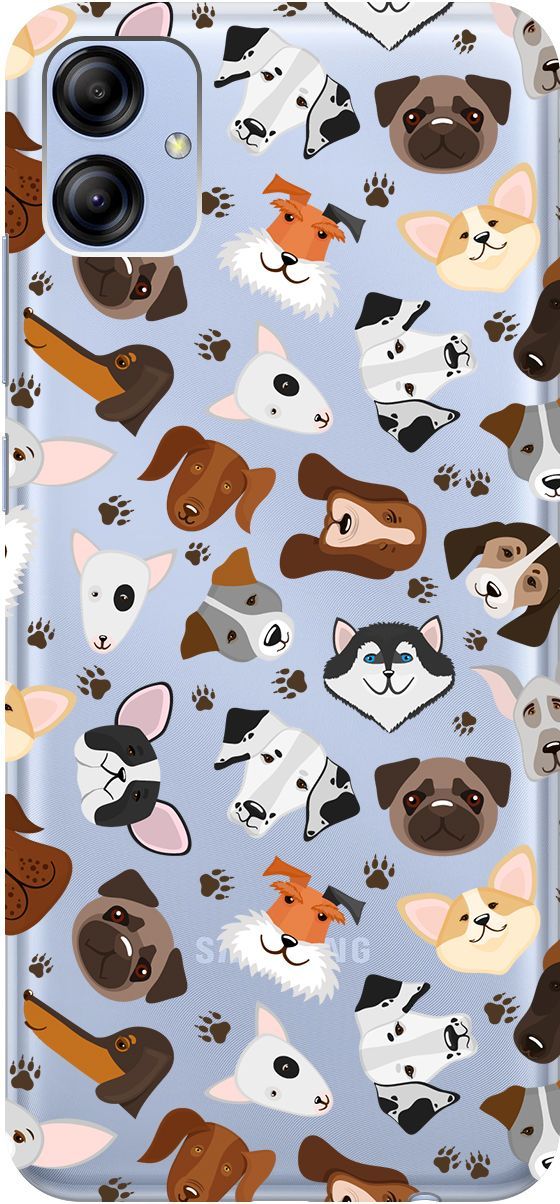 Чехол на Samsung Galaxy A04e с 3D принтом "Dogs Pattern" прозрачный, Прозрачный;коричневый, 158472
Чехол на Samsung Galaxy A04e с 3D принтом "Dogs Pattern" прозрачный, Прозрачный;коричневый, 158472
