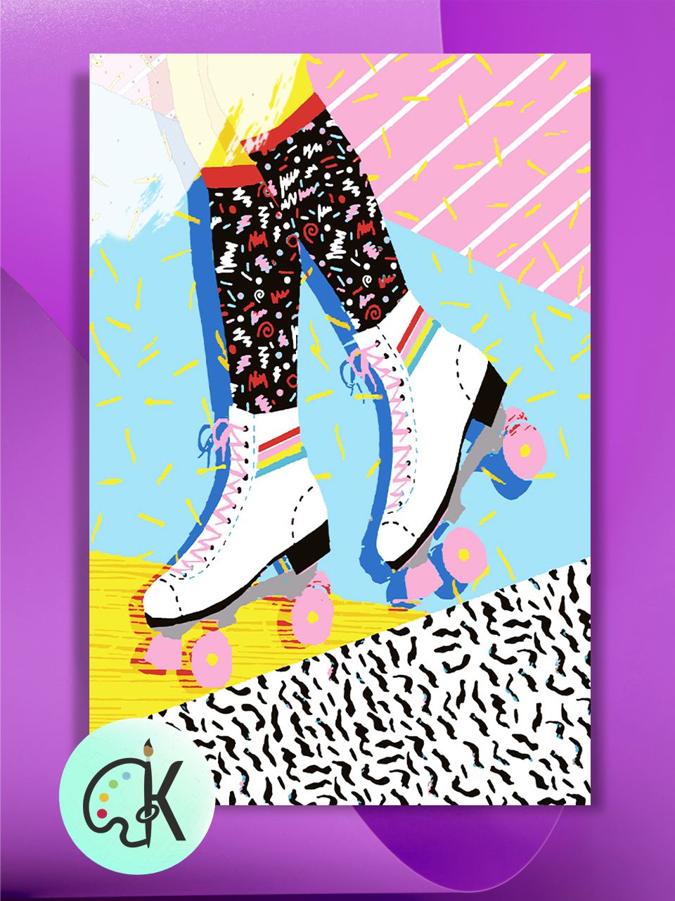 Картина по номерам на холсте Культура Цвета Роллер дерби Арт, 40 х 60 см, Роллер дерби Арт 
Картина по номерам на холсте Культура Цвета Роллер дерби Арт, 40 х 60 см, Роллер дерби Арт