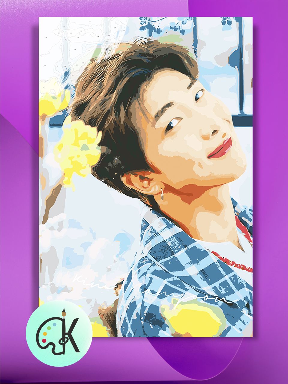Картина по номерам на холсте Культура Цвета BTS Kim Namjoon, 40 х 60 см, BTS Kim Namjoon
Картина по номерам на холсте Культура Цвета BTS Kim Namjoon, 40 х 60 см, BTS Kim Namjoon