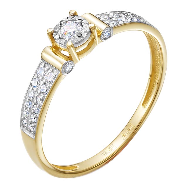 Кольцо из желтого золота с бриллиантом р. 17 Vesna jewelry 12336-359-46-00, 12336-359-46-00
Кольцо из желтого золота с бриллиантом р. 17 Vesna jewelry 12336-359-46-00, 12336-359-46-00