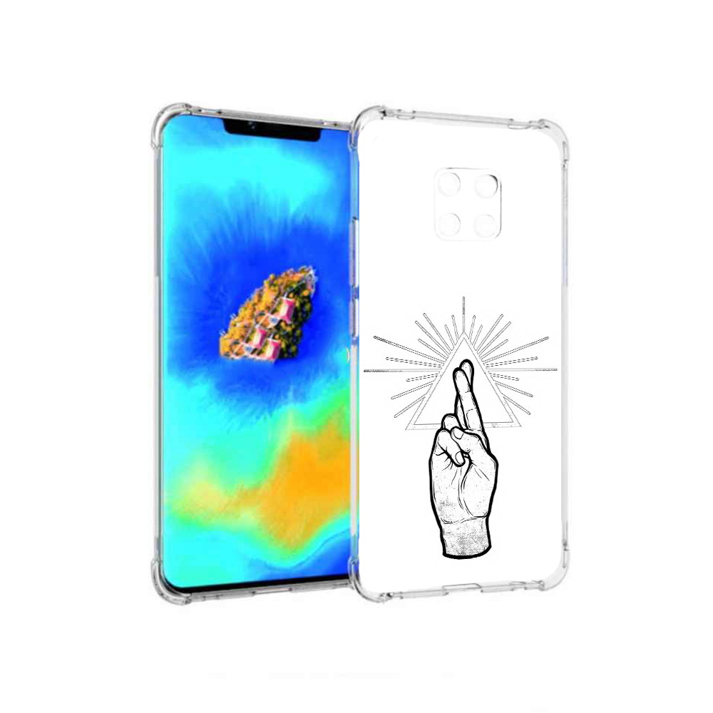 Чехол MyPads черно белая рука для Huawei Mate 20 Pro, Прозрачный, Tocco 
Чехол MyPads черно белая рука для Huawei Mate 20 Pro, Прозрачный, Tocco