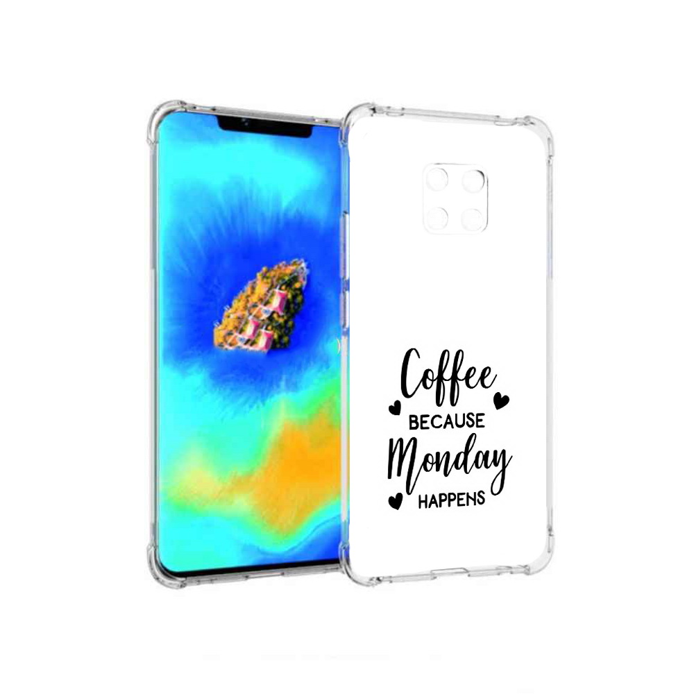 Чехол MyPads кофе и понедельник стал счастливым для Huawei Mate 20 Pro, Прозрачный, Tocco
Чехол MyPads кофе и понедельник стал счастливым для Huawei Mate 20 Pro, Прозрачный, Tocco