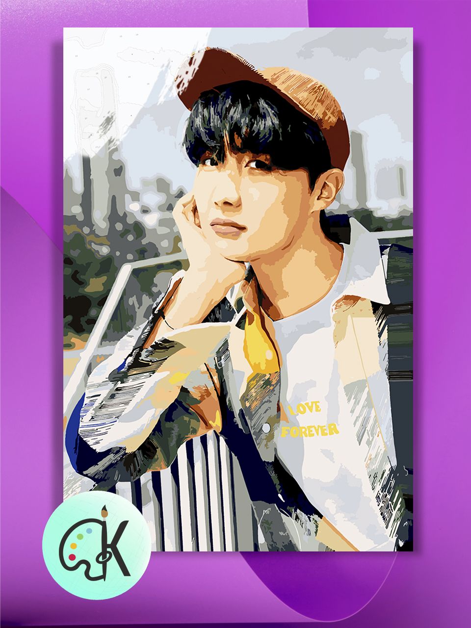 Картина по номерам на холсте Культура Цвета BTS Хосок Love Forever, 40 х 60 см, BTS Хосок Love Forever
Картина по номерам на холсте Культура Цвета BTS Хосок Love Forever, 40 х 60 см, BTS Хосок Love Forever