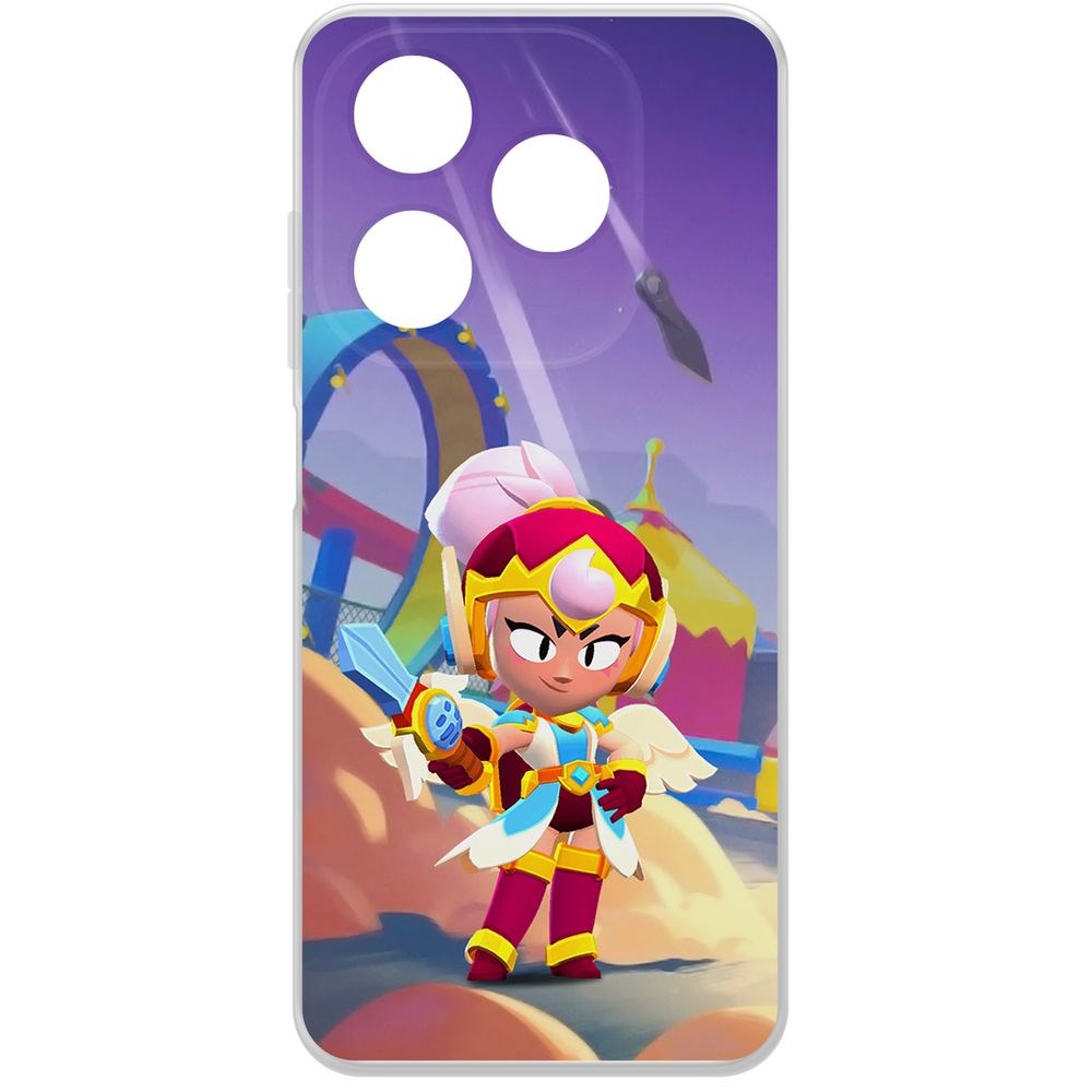 Чехол-накладка Krutoff Clear Case Brawl Stars-Валькирия Джанет для TECNO Spark 20, Прозрачный
Чехол-накладка Krutoff Clear Case Brawl Stars-Валькирия Джанет для TECNO Spark 20, Прозрачный