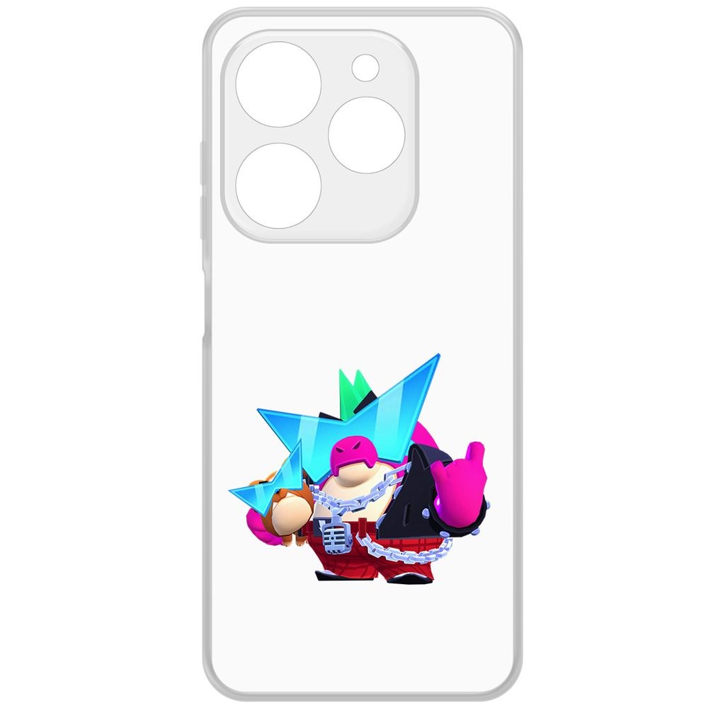 Чехол-накладка Krutoff Clear Case Brawl Stars-Плохиш Базз для Tecno Spark 20С, Прозрачный
Чехол-накладка Krutoff Clear Case Brawl Stars-Плохиш Базз для Tecno Spark 20С, Прозрачный