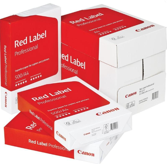 Бумага офисная Canon Red Label Experience, А4, марка A, 80 г/м, 500 листов, 5 упаковок, Белый
Бумага офисная Canon Red Label Experience, А4, марка A, 80 г/м, 500 листов, 5 упаковок, Белый