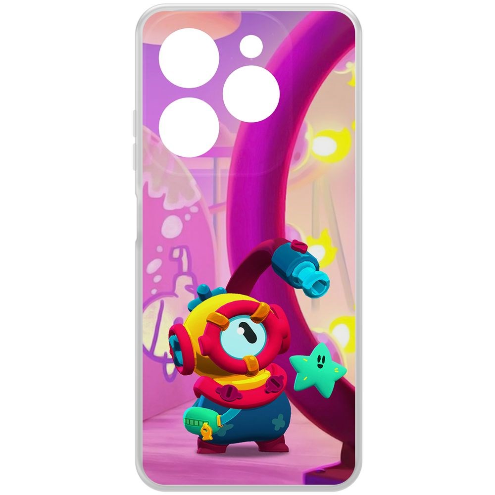 Чехол-накладка Krutoff Clear Case Brawl Stars-Отис для INFINIX Hot 40i, Прозрачный
Чехол-накладка Krutoff Clear Case Brawl Stars-Отис для INFINIX Hot 40i, Прозрачный