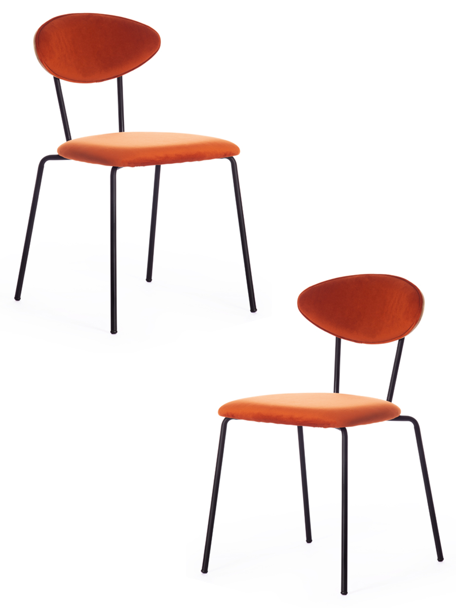Комплект стульев (2 шт.) Tetchair NEO, металл, вельвет, 44х54х79 см, оранжевый, черный, NEO (mod. 0139014)
Комплект стульев (2 шт.) Tetchair NEO, металл, вельвет, 44х54х79 см, оранжевый, черный, NEO (mod. 0139014)