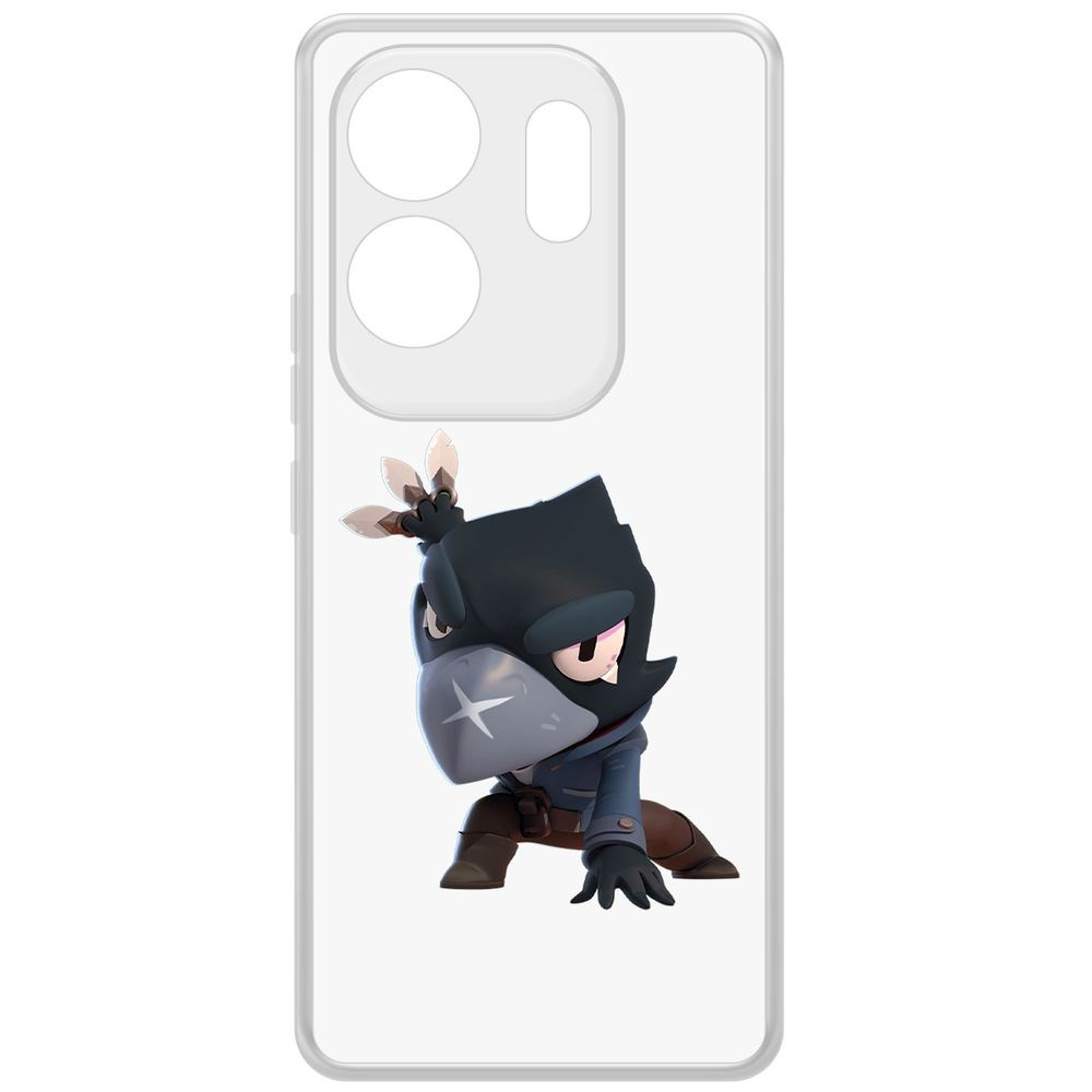 Чехол-накладка Krutoff Clear Case Brawl Stars-Ворон для INFINIX Zero 30 4G, Прозрачный
Чехол-накладка Krutoff Clear Case Brawl Stars-Ворон для INFINIX Zero 30 4G, Прозрачный