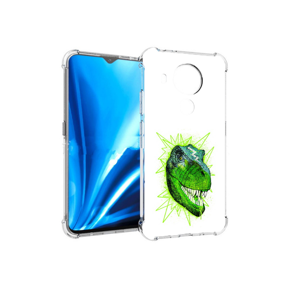 Чехол MyPads Tocco для Nokia 5.4 зеленый динозавр (PT156621.100.358), Прозрачный, Tocco
Чехол MyPads Tocco для Nokia 5.4 зеленый динозавр (PT156621.100.358), Прозрачный, Tocco
